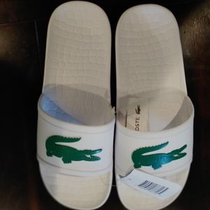 Brand New Lacoste Slippers